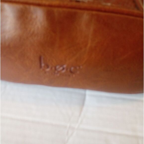 Born Concept Multi Compartment Med Faux Leather Crossbody Adjustable Straps - Picture 2 of 10